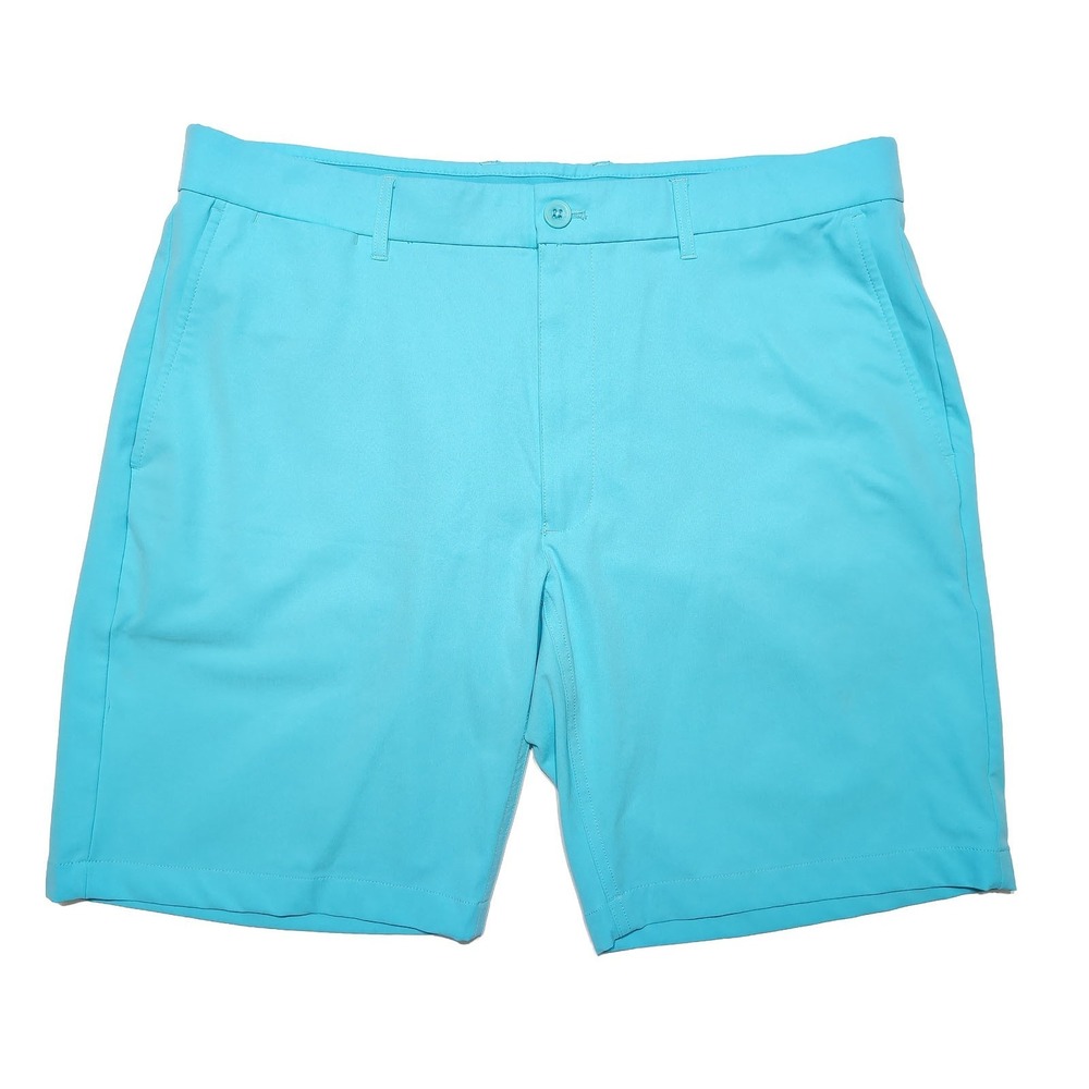 HOLDERNESS & BOURNE Golf Chino Shorts Light Blue ~ Size 36 x 9